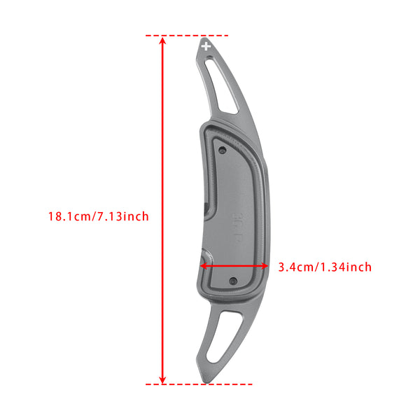 Carbon Look Steering Wheel Paddle Shifter Extension For Mercedes Benz AMG