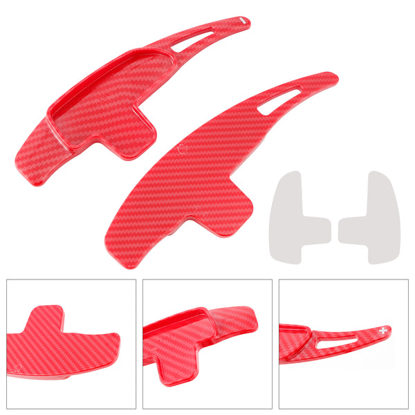 Carbon Look Steering Wheel Paddle Shifter Extension For Mercedes Benz AMG C63