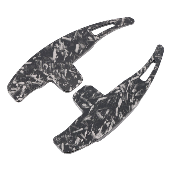 Carbon Look Steering Wheel Paddle Shifter Extension For Mercedes Benz AMG C63