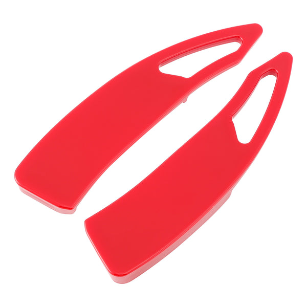 Carbon Look Steering Wheel Paddle Shifter Extension For Peugeot 17-23