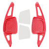 Carbon Look Steering Wheel Paddle Shifter Extension For Audi A3 A4 A6
