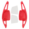 Carbon Look Steering Wheel Paddle Shifter Extension For Audi A3 A4 A6
