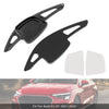 Carbon Look Steering Wheel Paddle Shifter Extension For Audi A3 A4 A6