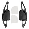 Carbon Look Steering Wheel Paddle Shifter Extension For Audi A3 A4 A6