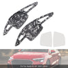 Carbon Look Steering Wheel Paddle Shifter Extension For Audi A3 A4 A6