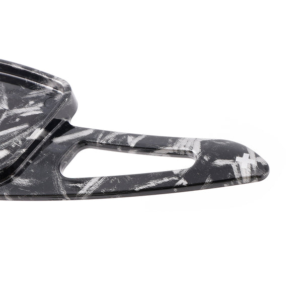 Carbon Look Steering Wheel Paddle Shifter Extension For Audi A3 A4 A6