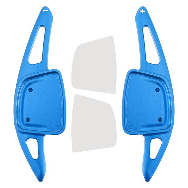 Carbon Look Steering Wheel Paddle Shifter Extension For Audi A3 A4 A6