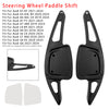 Carbon Look Steering Wheel Paddle Shifter Extension For Audi A3 A4 A6