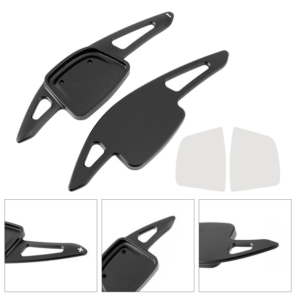 Carbon Look Steering Wheel Paddle Shifter Extension For Audi A3 A4 A6