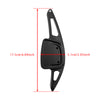 Carbon Look Steering Wheel Paddle Shifter Extension For Audi A3 A4 A6
