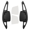 Carbon Look Steering Wheel Paddle Shifter Extension For Audi A3 A4 A6