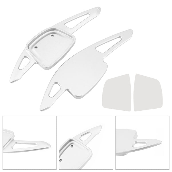 Carbon Look Steering Wheel Paddle Shifter Extension For Audi A3 A4 A6