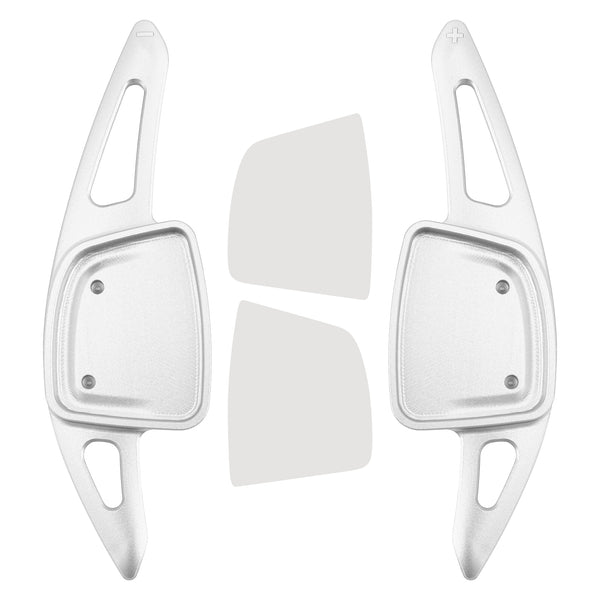Carbon Look Steering Wheel Paddle Shifter Extension For Audi A3 A4 A6