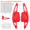 Carbon Look Steering Wheel Paddle Shifter Extension For Audi A3 A4 A6