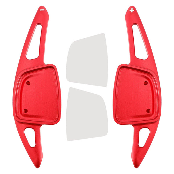 Carbon Look Steering Wheel Paddle Shifter Extension For Audi A3 A4 A6