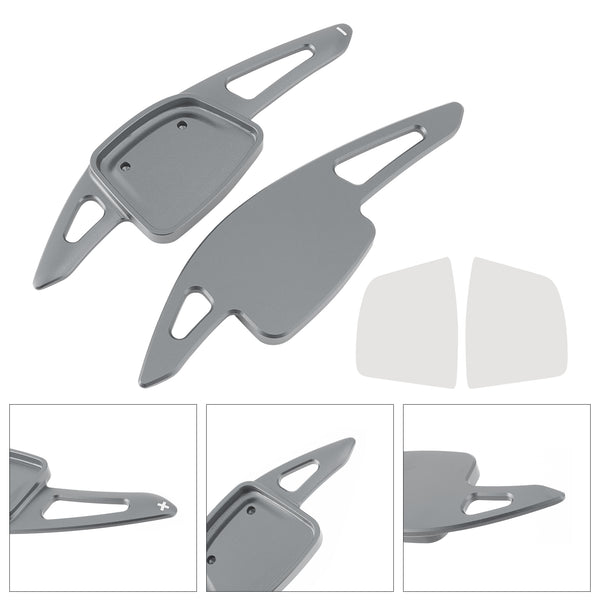 Carbon Look Steering Wheel Paddle Shifter Extension For Audi A3 A4 A6