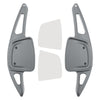 Carbon Look Steering Wheel Paddle Shifter Extension For Audi A3 A4 A6