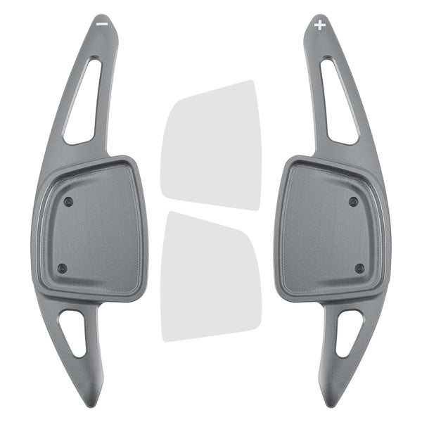Carbon Look Steering Wheel Paddle Shifter Extension For Audi A3 A4 A6