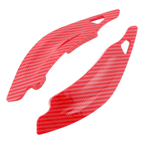 Carbon Look Steering Wheel Paddle Shifter Extension For Toyota Ractis Lexus