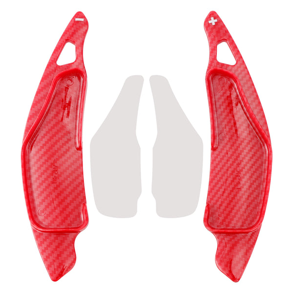 Carbon Look Steering Wheel Paddle Shifter Extension For Toyota Ractis Lexus