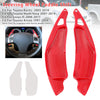 Carbon Look Steering Wheel Paddle Shifter Extension For Toyota Ractis Lexus