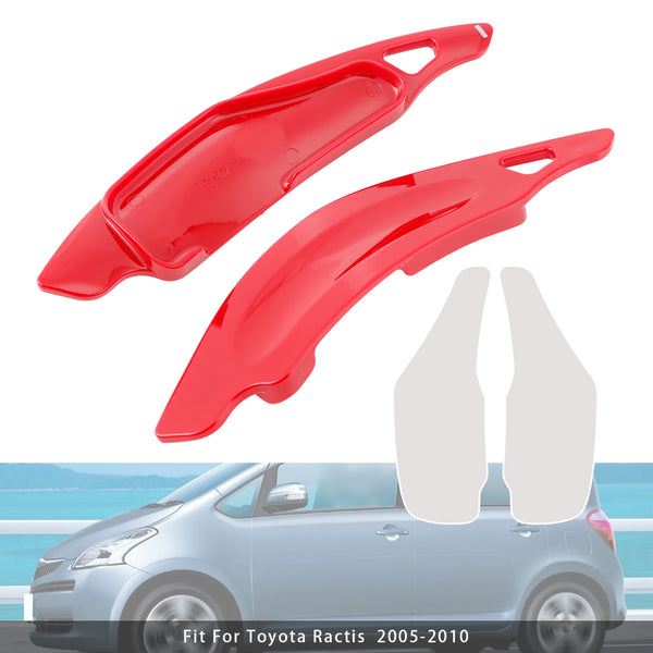 Carbon Look Steering Wheel Paddle Shifter Extension For Toyota Ractis Lexus