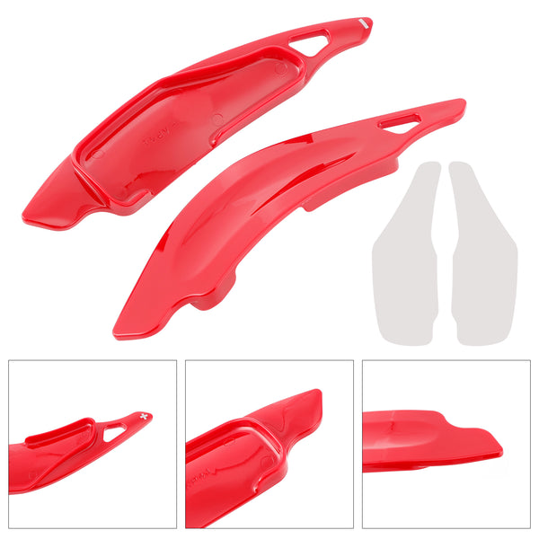 Carbon Look Steering Wheel Paddle Shifter Extension For Toyota Ractis Lexus