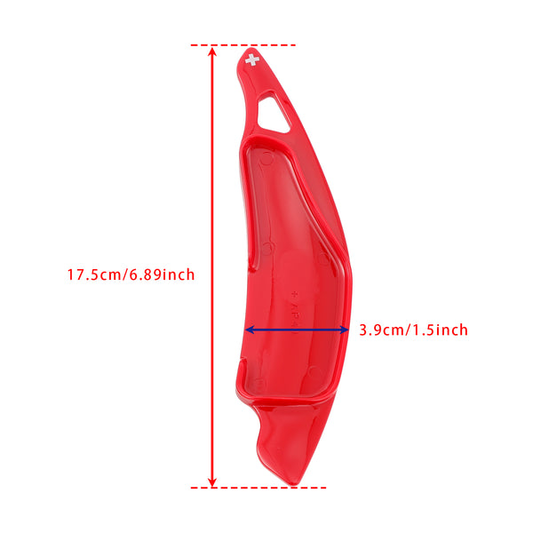 Carbon Look Steering Wheel Paddle Shifter Extension For Toyota Ractis Lexus