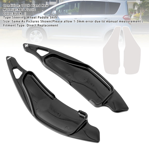 Carbon Look Steering Wheel Paddle Shifter Extension For Toyota Ractis Lexus