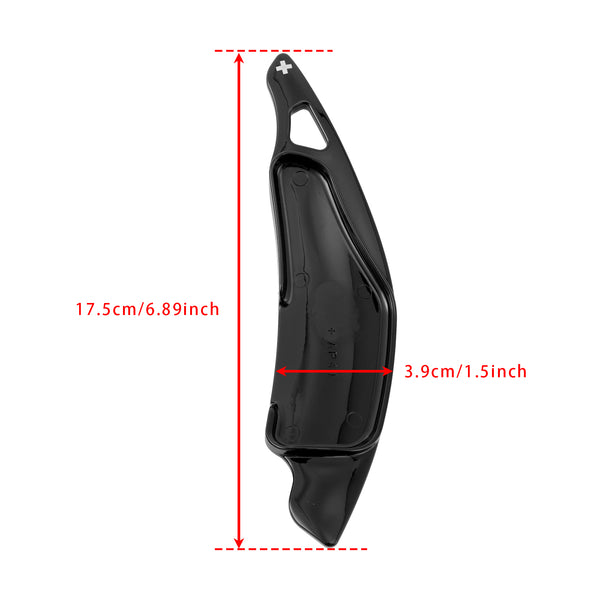 Carbon Look Steering Wheel Paddle Shifter Extension For Toyota Ractis Lexus