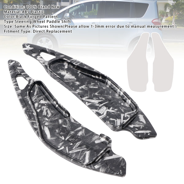 Carbon Look Steering Wheel Paddle Shifter Extension For Toyota Ractis Lexus