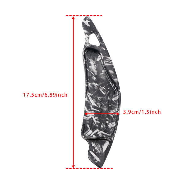 Carbon Look Steering Wheel Paddle Shifter Extension For Toyota Ractis Lexus