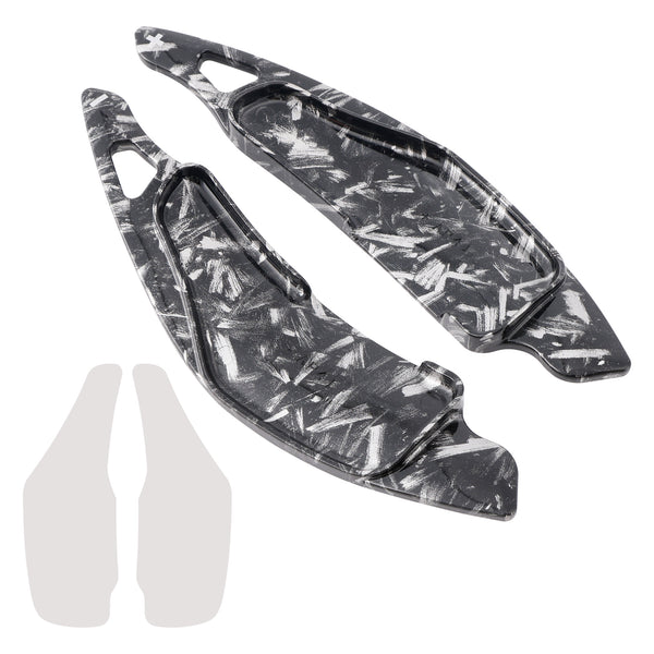 Carbon Look Steering Wheel Paddle Shifter Extension For Toyota Ractis Lexus