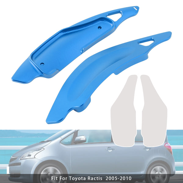 Carbon Look Steering Wheel Paddle Shifter Extension For Toyota Ractis Lexus