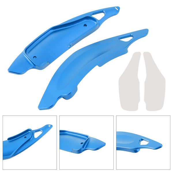 Carbon Look Steering Wheel Paddle Shifter Extension For Toyota Ractis Lexus