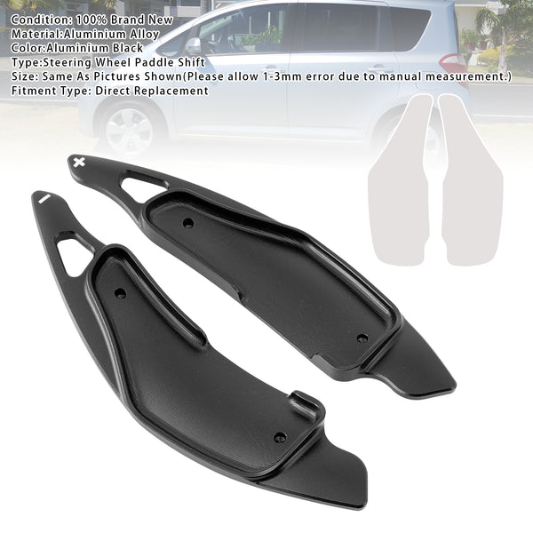 Carbon Look Steering Wheel Paddle Shifter Extension For Toyota Ractis Lexus