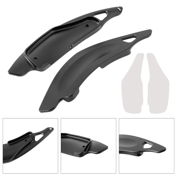 Carbon Look Steering Wheel Paddle Shifter Extension For Toyota Ractis Lexus