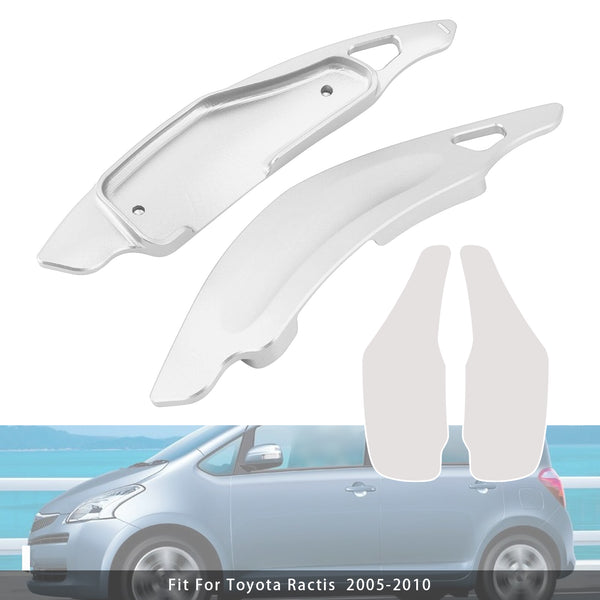 Carbon Look Steering Wheel Paddle Shifter Extension For Toyota Ractis Lexus