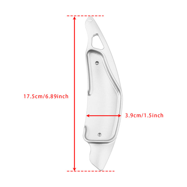 Carbon Look Steering Wheel Paddle Shifter Extension For Toyota Ractis Lexus