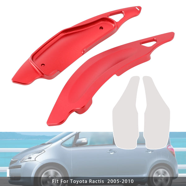 Carbon Look Steering Wheel Paddle Shifter Extension For Toyota Ractis Lexus