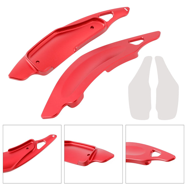 Carbon Look Steering Wheel Paddle Shifter Extension For Toyota Ractis Lexus