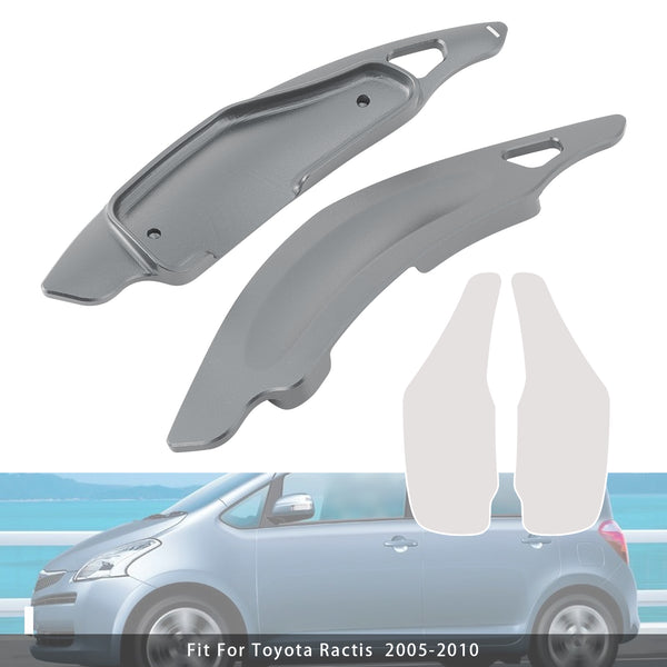 Carbon Look Steering Wheel Paddle Shifter Extension For Toyota Ractis Lexus