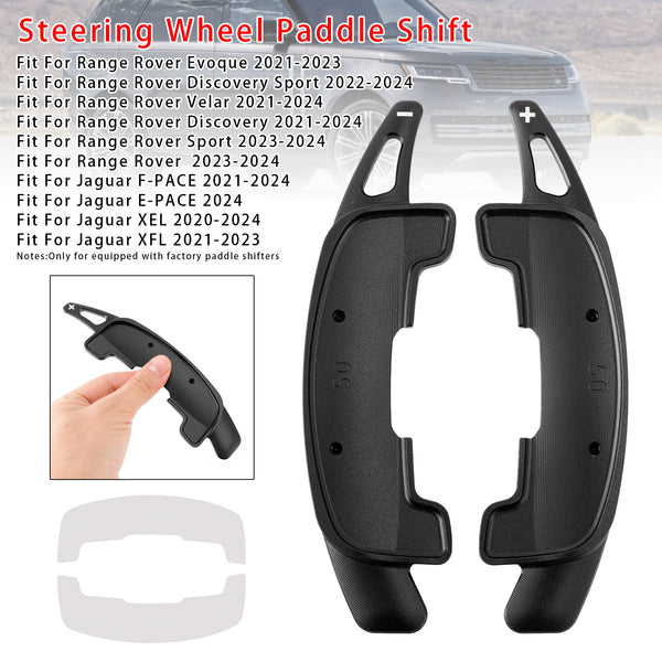 Steering Wheel Paddle Shifter Extension For Range Rover Jaguar Aluminium Blue
