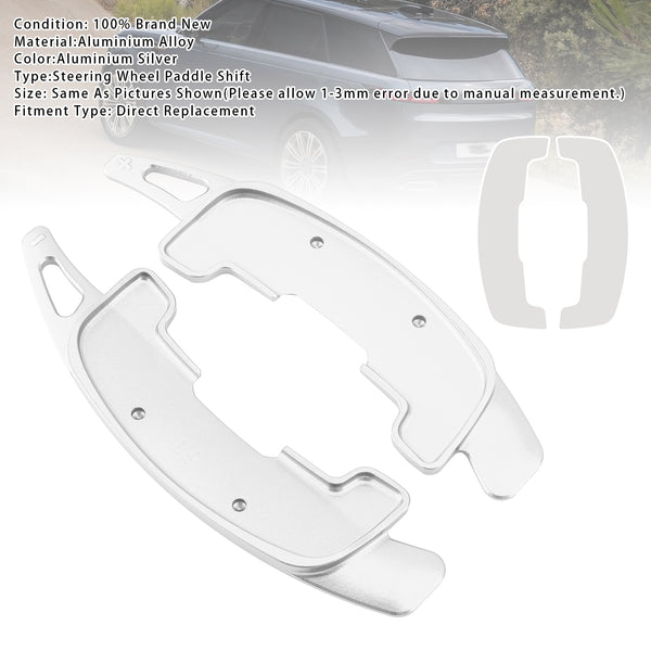 Steering Wheel Paddle Shifter Extension For Range Rover Jaguar Aluminium Blue