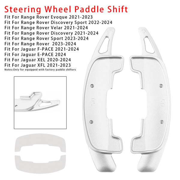 Steering Wheel Paddle Shifter Extension For Range Rover Jaguar Aluminium Blue