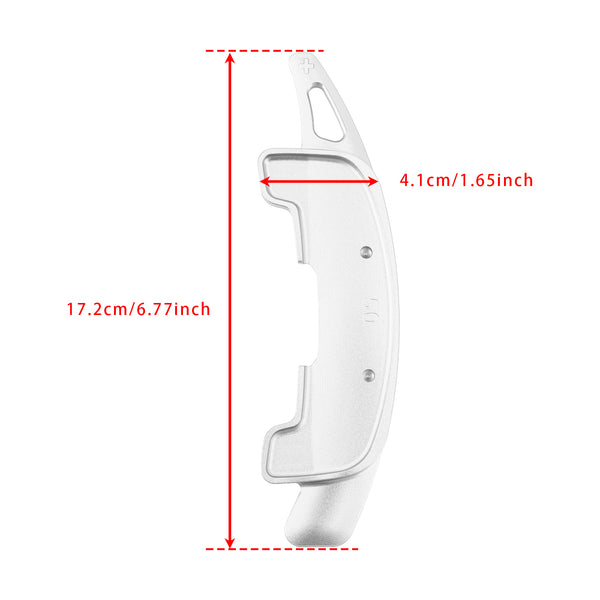 Steering Wheel Paddle Shifter Extension For Range Rover Jaguar Aluminium Blue