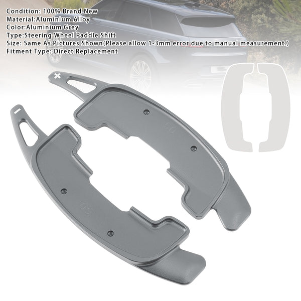 Steering Wheel Paddle Shifter Extension For Range Rover Jaguar Aluminium Blue