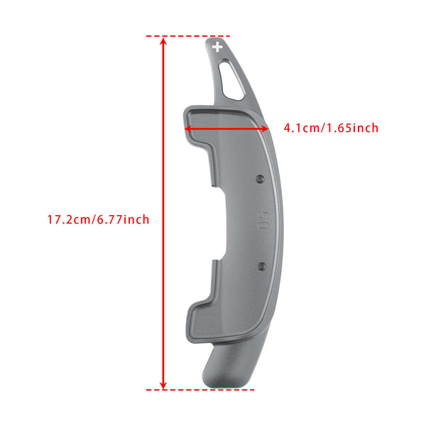 Steering Wheel Paddle Shifter Extension For Range Rover Jaguar Aluminium Blue