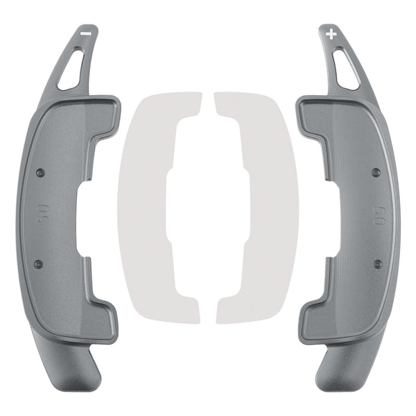 Steering Wheel Paddle Shifter Extension For Range Rover Jaguar Aluminium Blue