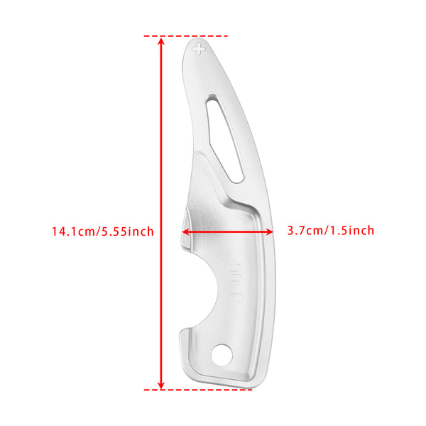 Steering Wheel Paddle Shifter Extension For Subaru Toyota 17-25 Aluminium Blue